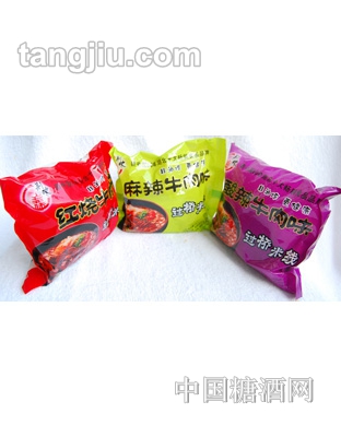 荆味过桥米线三种包装