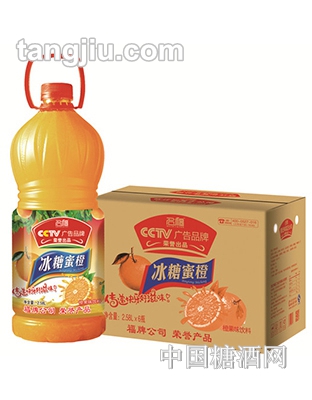 名福冰糖蜜橙汁2.58Lx6瓶