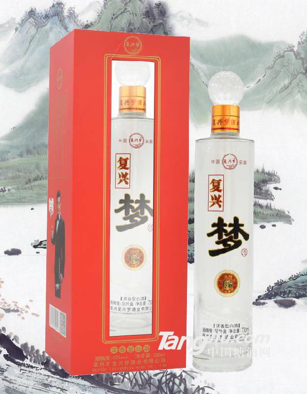 复兴梦浓香型白酒