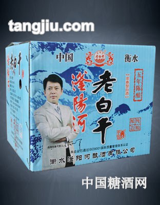 滏阳河老白干45度扁磨砂