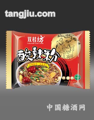 酸辣粉红色袋装