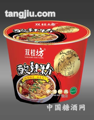 酸辣粉红色桶装