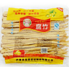 【赤道】供应河南黑黄黄豆腐竹 美味腐竹