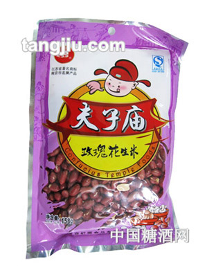 夫子庙玫瑰花生米158g
