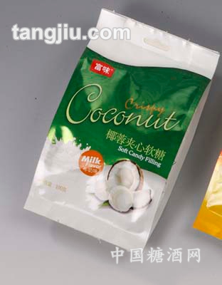 富味果乐滋夹心软糖(牛奶味)100克(新）