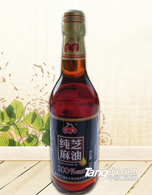 炊夫458ml纯芝麻油