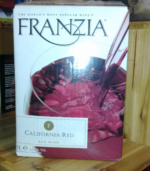 供应风时亚干红 FRANZIA(美国加州红葡萄酒)+玛丽蜜雪