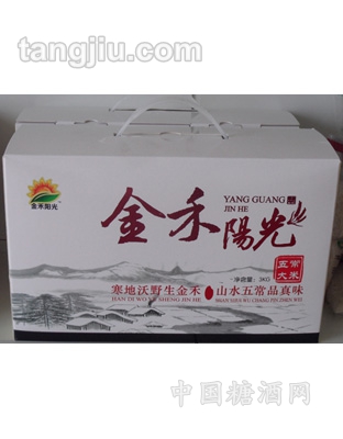 金禾阳光五常大米3kg