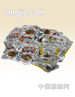 小富仔鸭爪独立装劲辣味25克