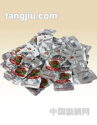 小富仔鸭爪独立装劲辣味50克