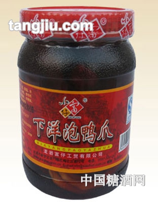 560克瓶装小富仔鸭爪