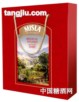 米思兰初榨橄榄油-简易双支装礼盒