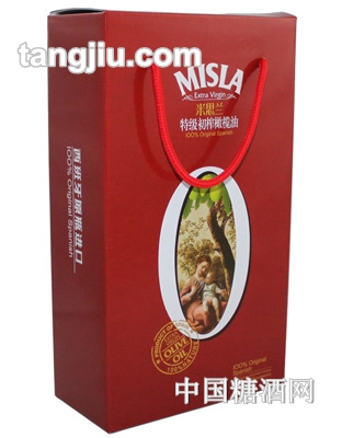 米思兰初榨橄榄油-红色双支装礼盒
