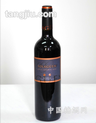 索拉翁珍藏干红葡萄酒2001