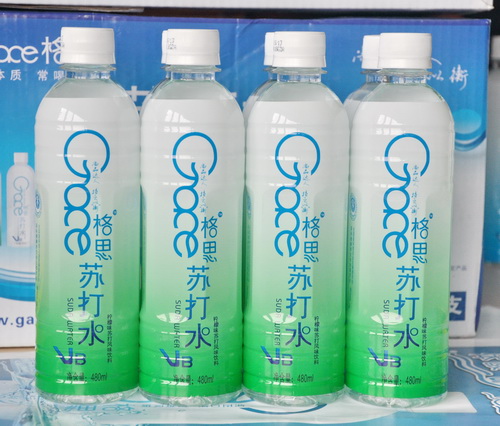 格思柠檬味苏打水