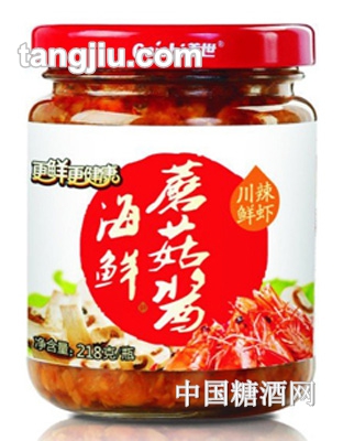 盖世鲜虾蘑菇酱218g