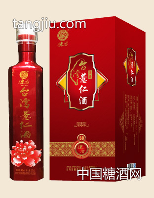 錬谷台湾薏仁酒红盒
