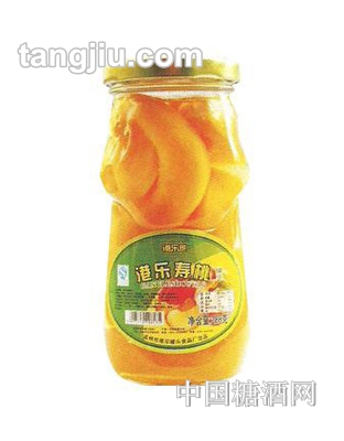 港乐寿桃罐头288克