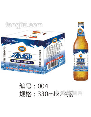 甘特尔冰纯啤酒330ml