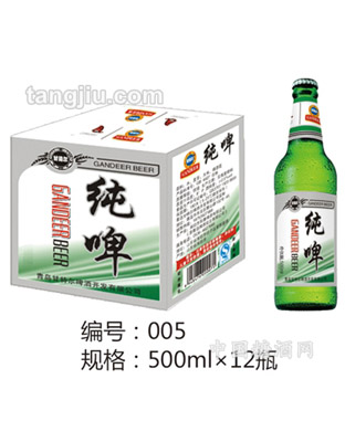 甘特尔纯啤500ml