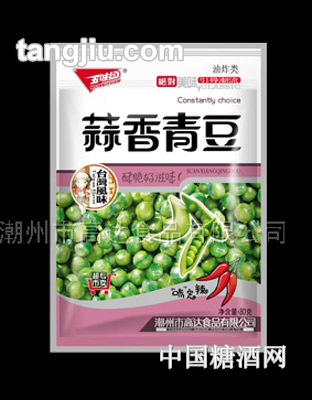 五味园蒜香青豆80g