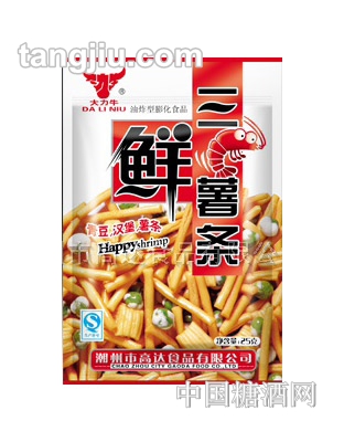 大力牛三鲜薯条25g