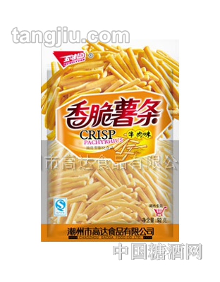 五味园香脆薯条92g