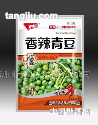 五味园香辣青豆80g