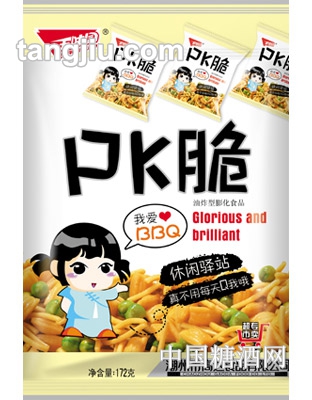五味园PK脆膨化食品172g