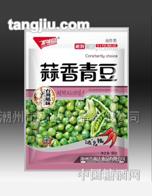 五味园蒜香青豆180g