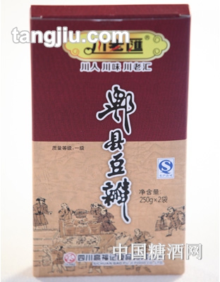 川老汇郫县豆瓣盒装500g