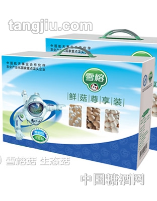 雪榕鲜菇尊享装礼盒
