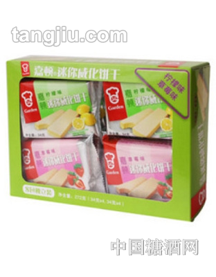 嘉顿迷你威化（草莓+柠檬）272G