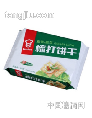 嘉顿蔬菜梳打饼干460g