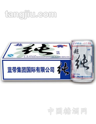 蓝带集团黑超纯啤酒