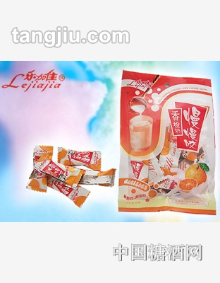 乐加佳慢慢咬-香橙奶糖56g
