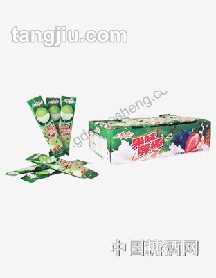 乐加佳新苹果味酸棒糖48g
