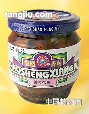 潮盛香带鱼170g