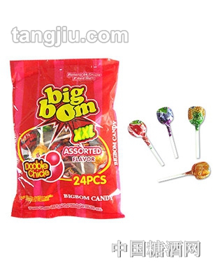 乐加佳水果味棒糖（夹泡泡）25g