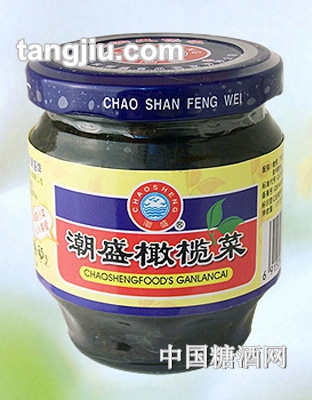 潮盛橄榄菜170g
