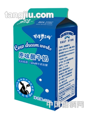 原味酸牛奶屋顶盒220g