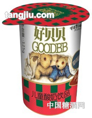 好贝贝儿童酸奶乳饮品（草莓味）125g