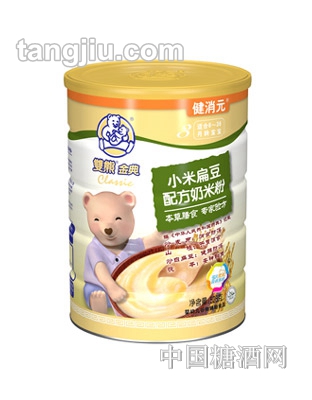 双熊金典小米扁豆配方奶米粉528g