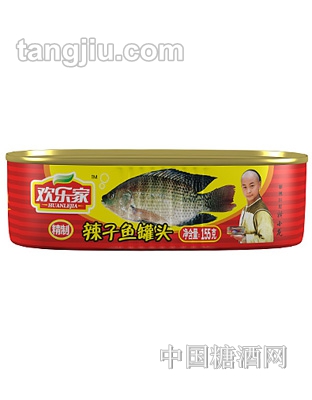 欢乐家辣子鱼罐头155g