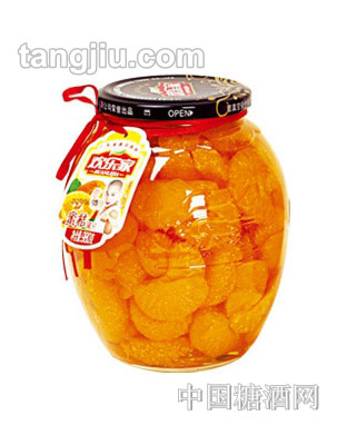 欢乐家蜜桔罐头980g