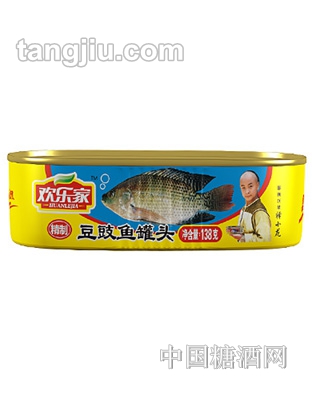 欢乐家豆豉鲮鱼罐头138g