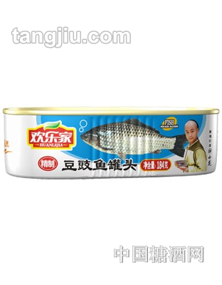 欢乐家豆豉鲮鱼罐头184g