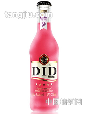 DID鸡尾酒饮品紫葡萄味275ml