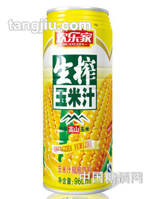 欢乐家玉米汁饮品960ml