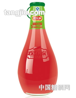 欢乐家草莓汁果汁饮品230ml